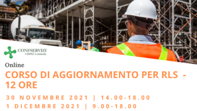 CORSO DI AGGIORNAMENTO PER RLS – Online