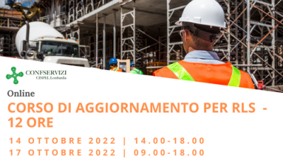 CORSO DI AGGIORNAMENTO PER RLS | ONLINE