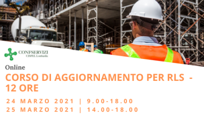 CORSO DI AGGIORNAMENTO PER RLS – Online