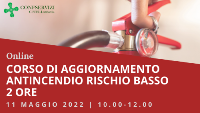 CORSO DI AGGIORNAMENTO ANTINCENDIO RISCHIO BASSO – 2 ORE – Online