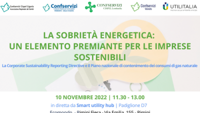 TALK: LA SOBRIETÀ ENERGETICA | Ecomondo e streaming