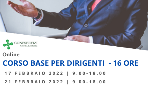 CORSO BASE PER DIRIGENTI – Online