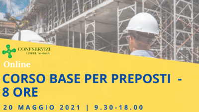 CORSO DI FORMAZIONE BASE PER PREPOSTI – Online