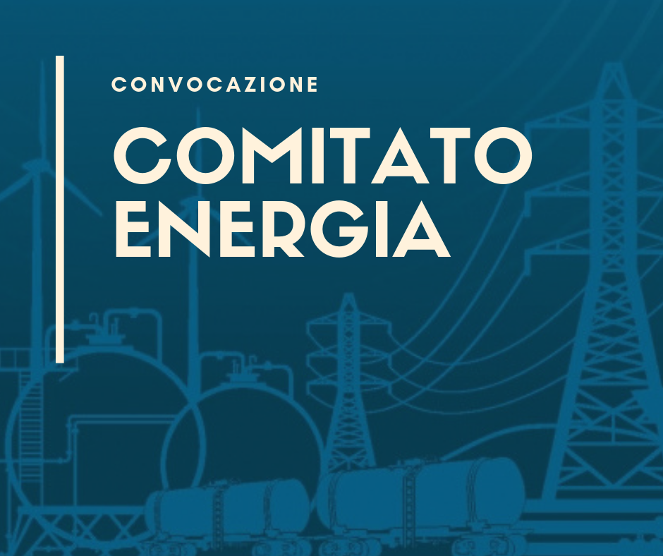 Appuntamento del Comitato Settore Energia