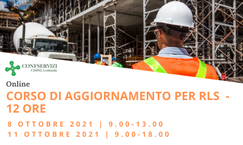 CORSO DI AGGIORNAMENTO PER RLS – Online