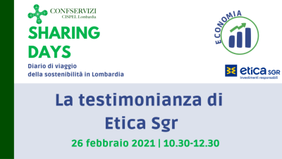 SHARING DAYS – LA TESTIMONIANZA DI ETICA SGR