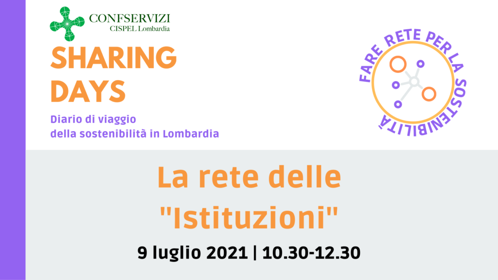 SHARING DAYS – LA RETE DELLE “ISTITUZIONI”