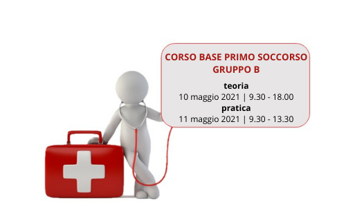 CORSO BASE PRIMO SOCCORSO GRUPPO B – 12 ORE