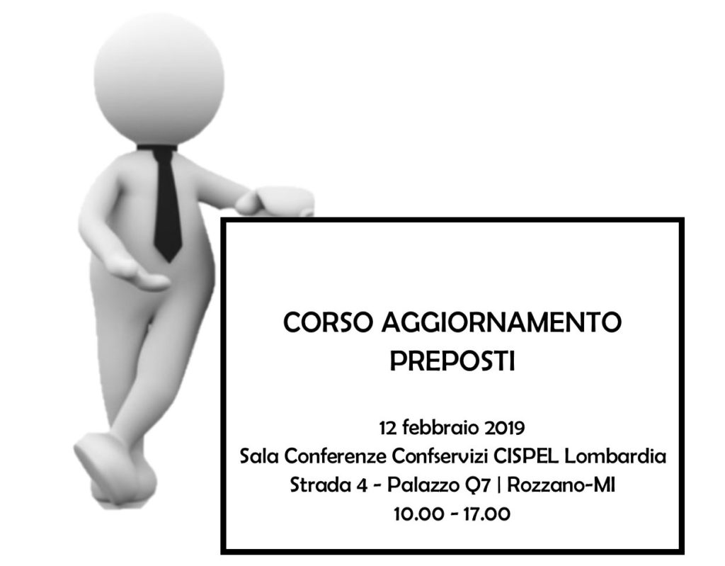 CORSO AGGIORNAMENTO PREPOSTI