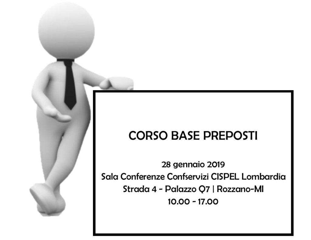 CORSO BASE PER PREPOSTI