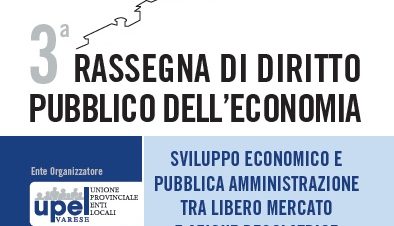 Terza rassegna del diritto pubblico e dell’economia a Varese