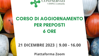 Corso di aggiornamento per Preposti