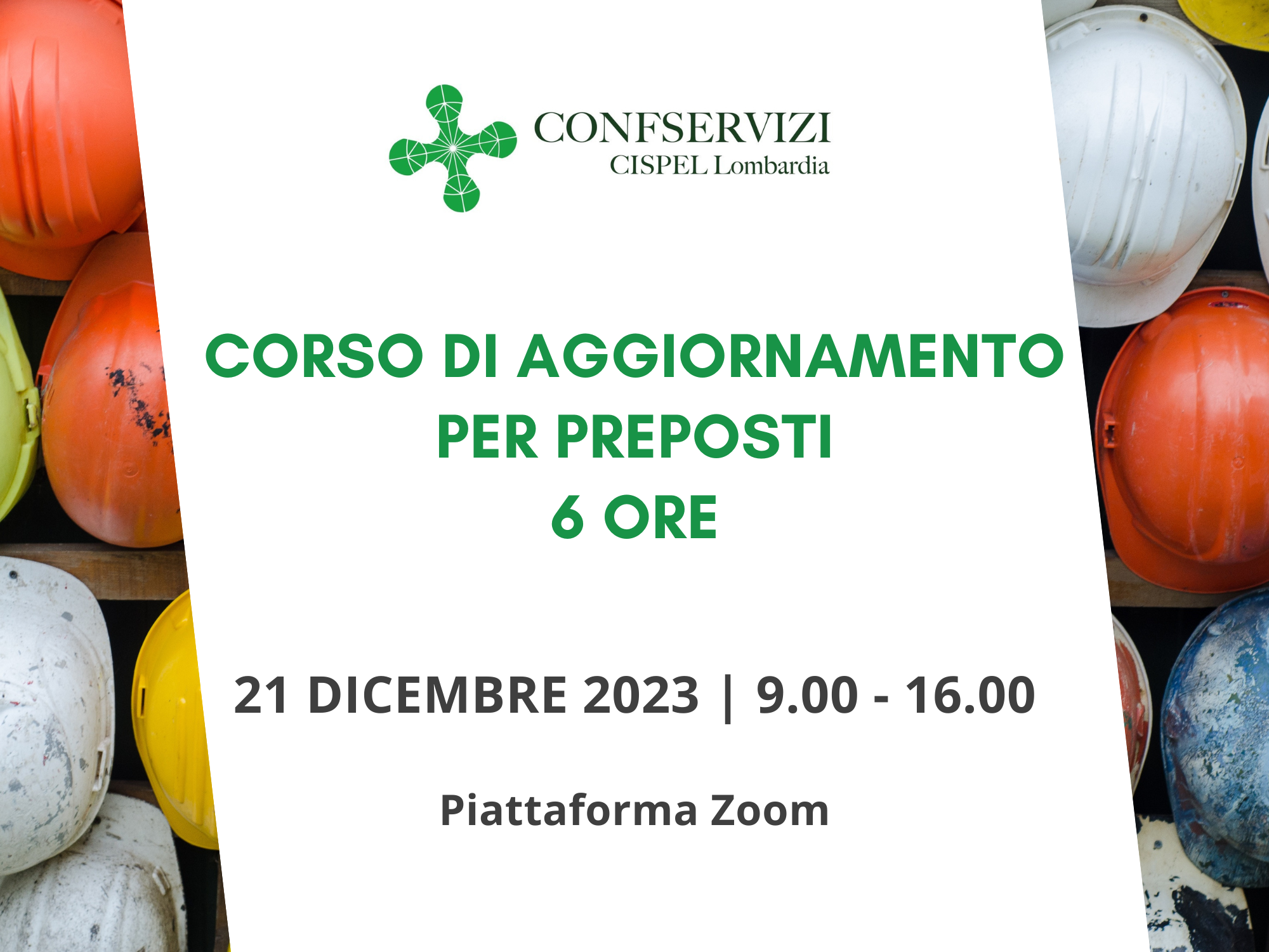 Corso di aggiornamento per Preposti