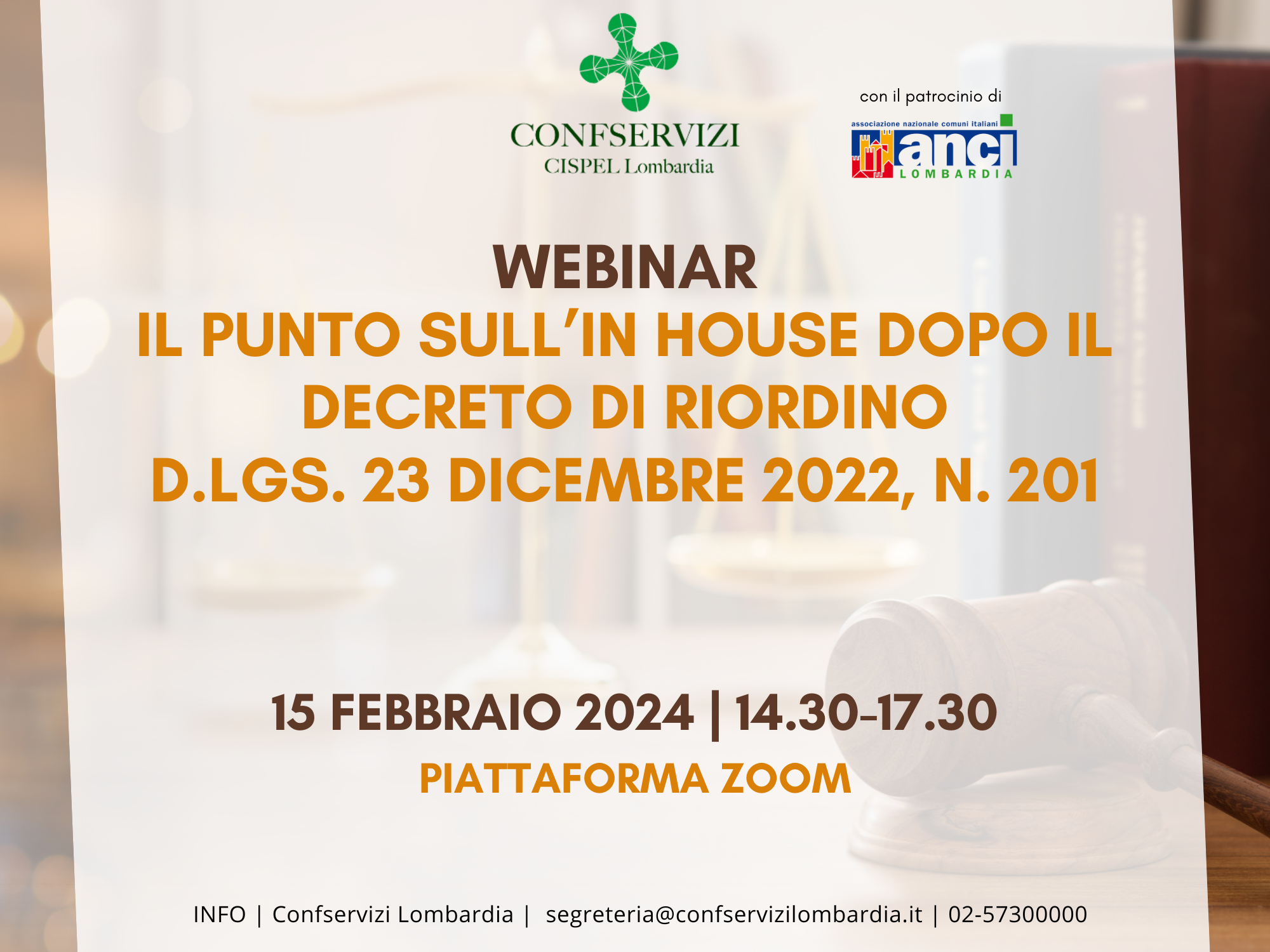 Il punto sull’in house dopo il decreto di riordino D.lgs. 23 dicembre 2022, n. 201