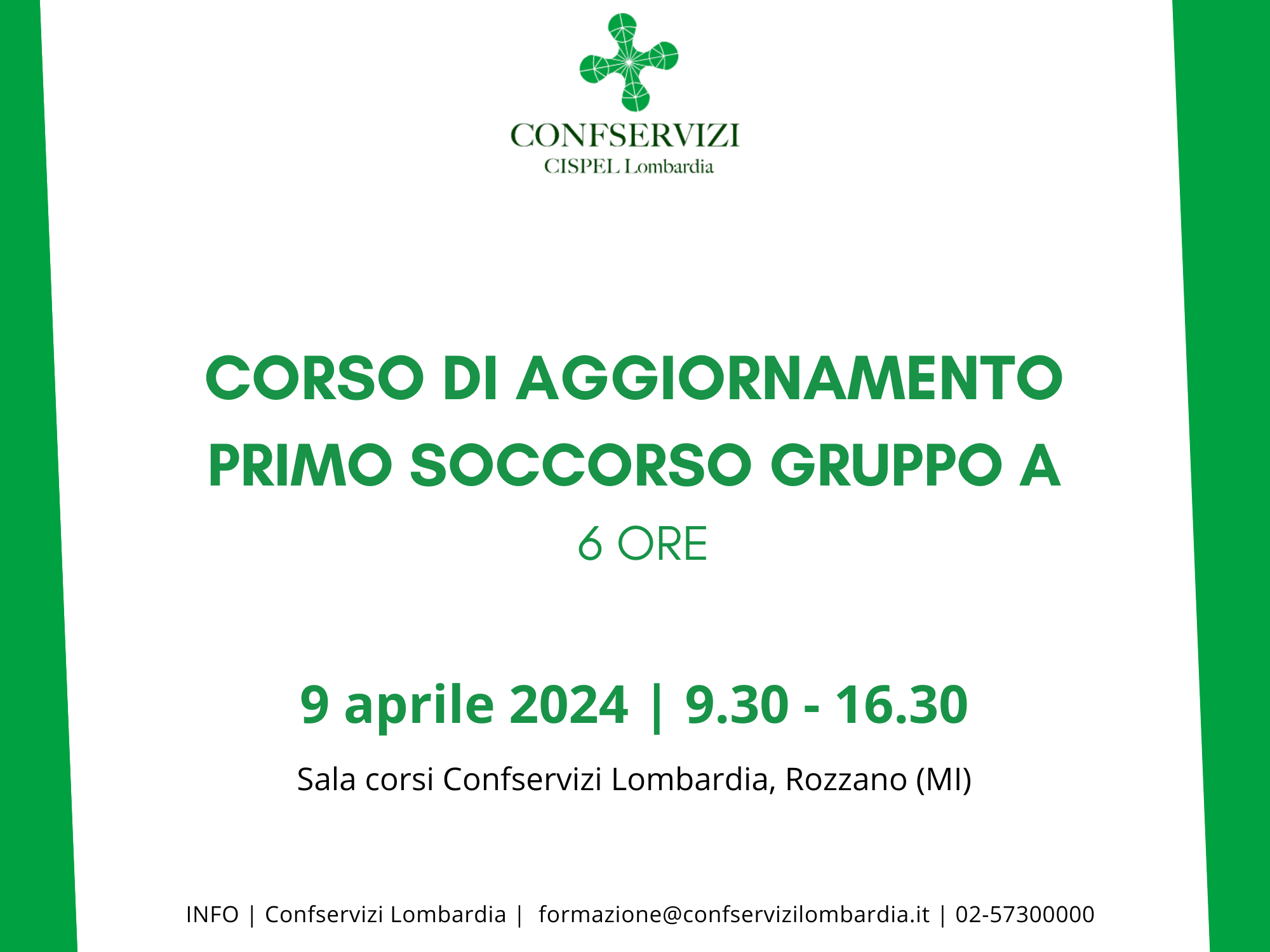 Corso di aggiornamento primo soccorso per aziende gruppo A