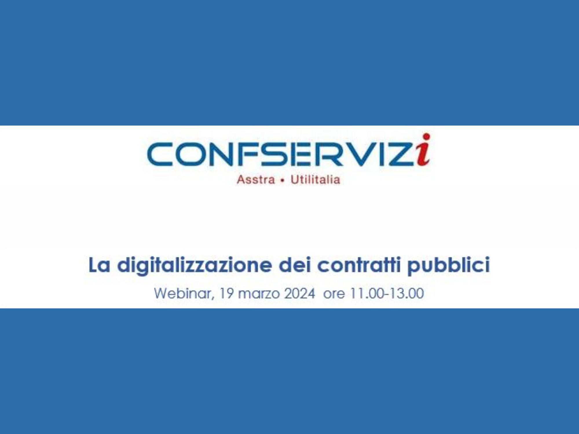 La digitalizzazione dei contratti pubblici