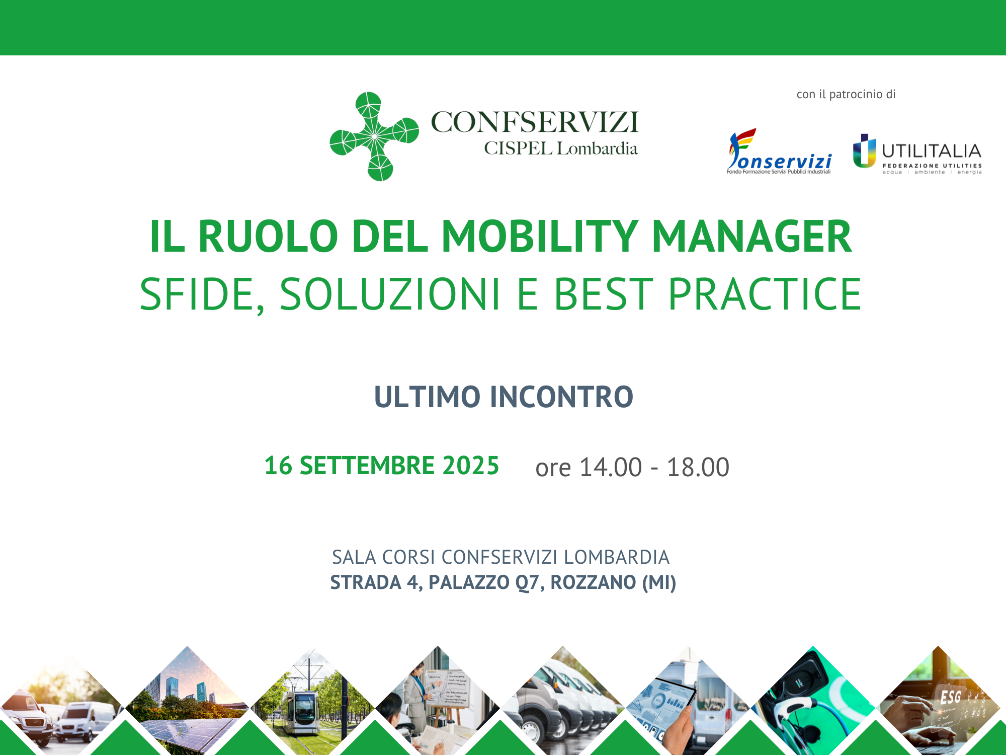 Ciclo di workshop per i Mobility Manager: sfide, soluzioni e best practice
