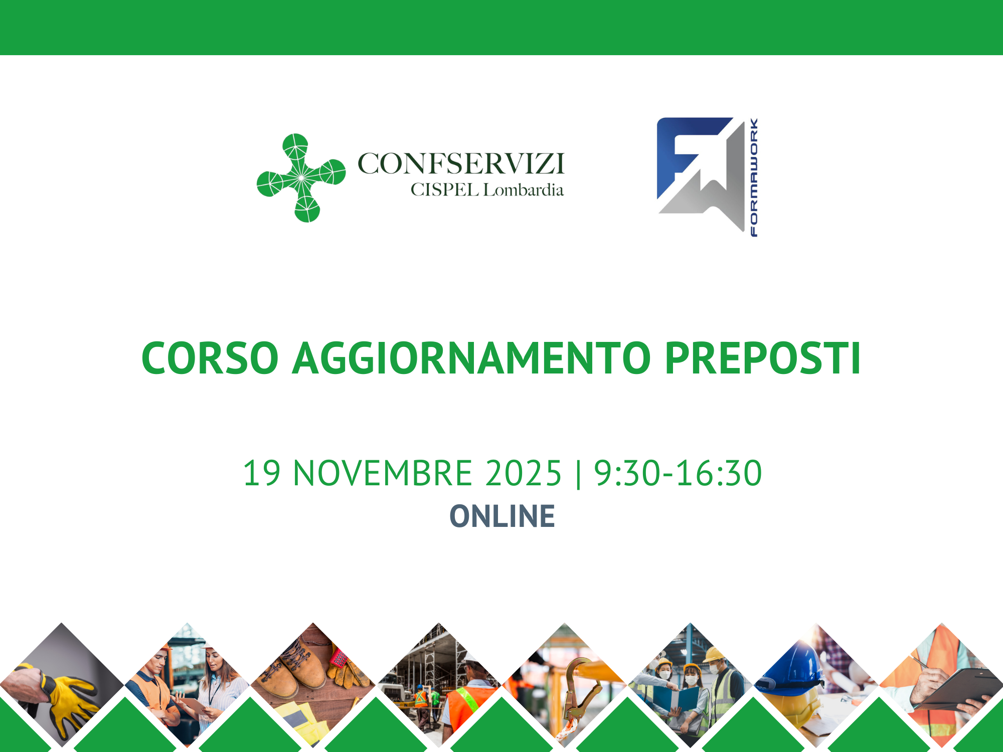 Corso di aggiornamento per Preposti