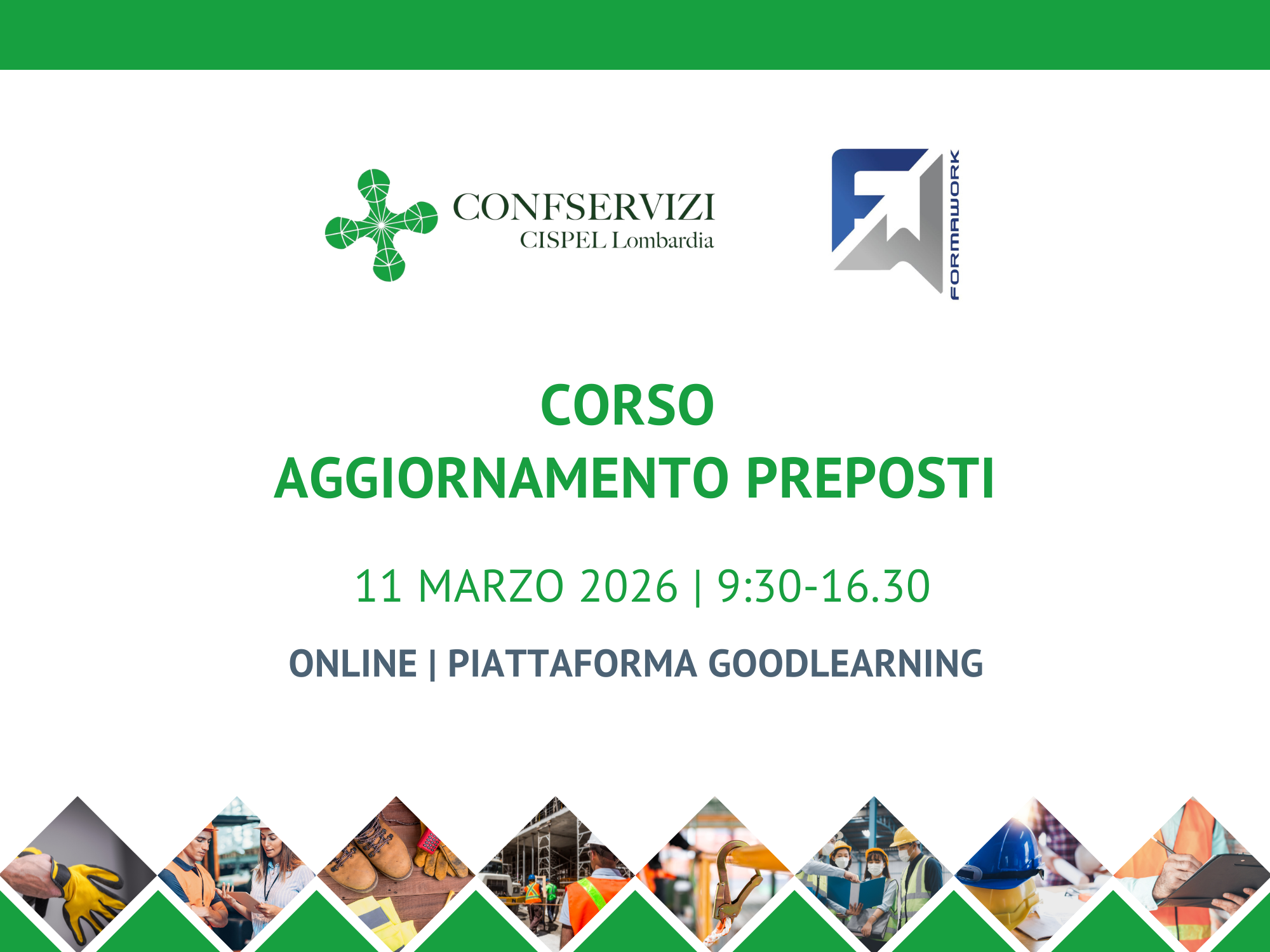 Corso di aggiornamento per Preposti