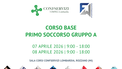 Corso base primo soccorso per aziende gruppo A