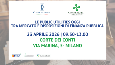Le public utilities oggi tra mercato e disposizioni di finanza pubblica