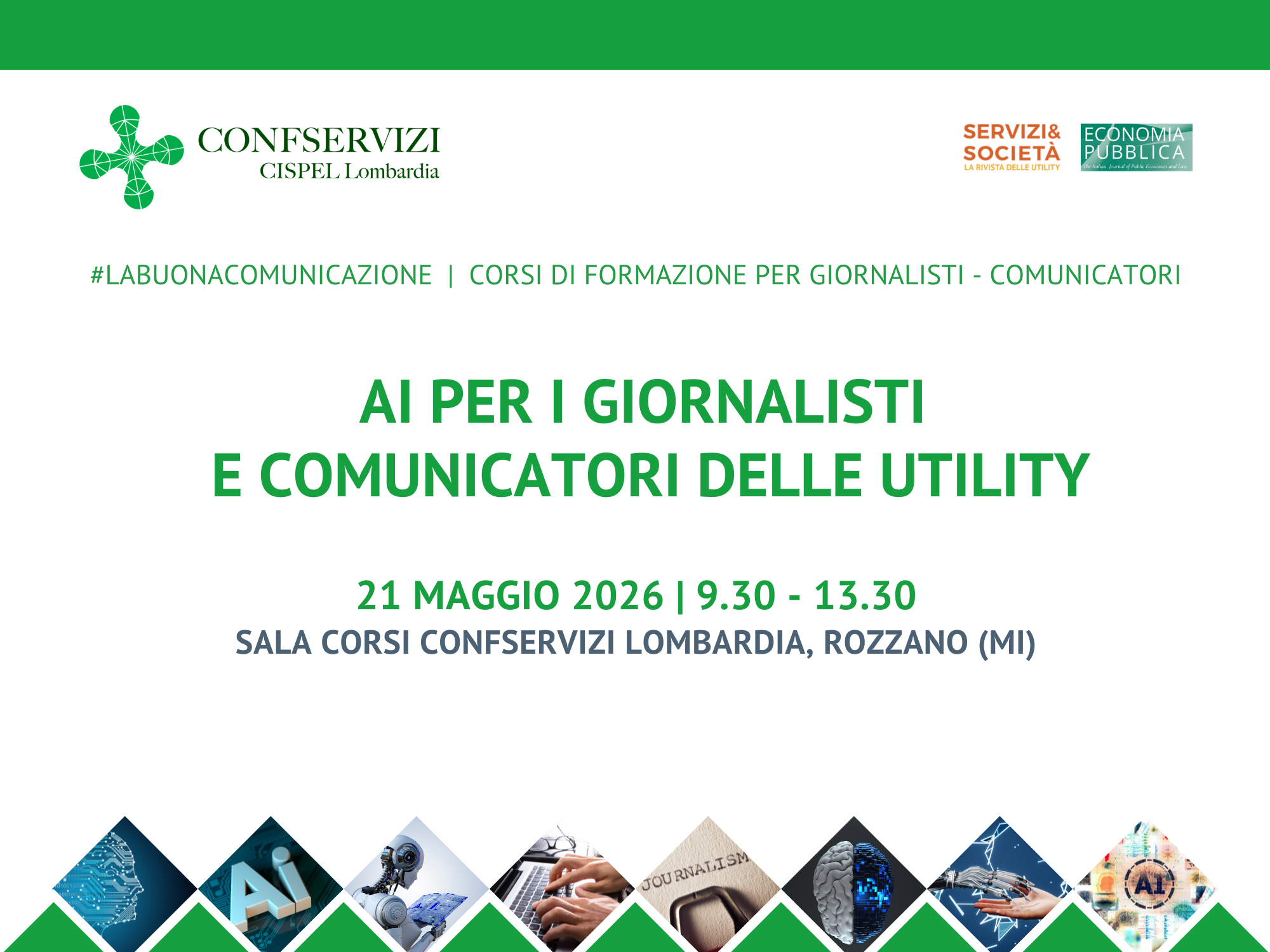 AI per giornalisti e comunicatori delle utility