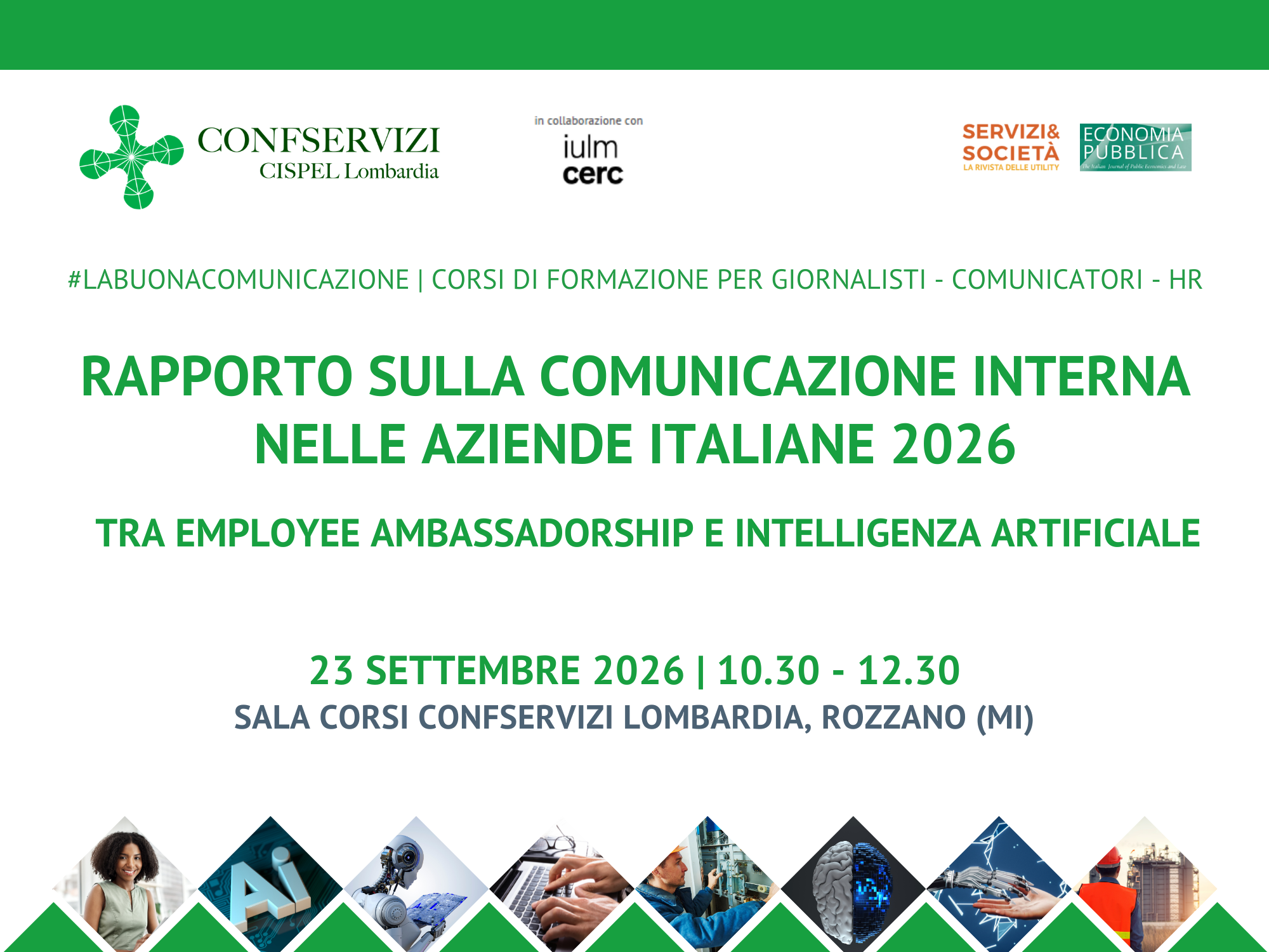 Rapporto sulla comunicazione interna nelle aziende italiane 2026. Tra employee ambassadorship e intelligenza artificiale