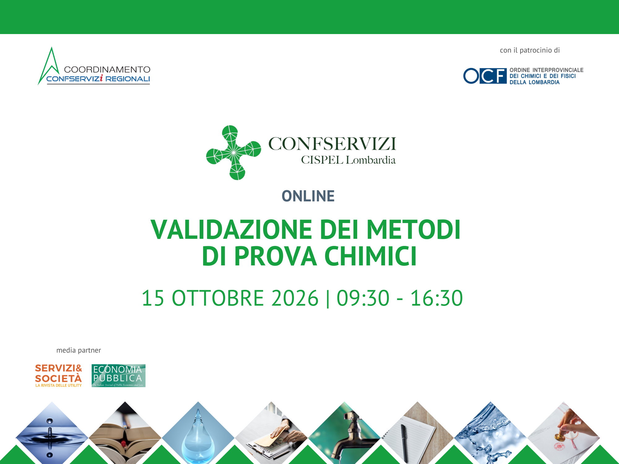 Corso "Validazione dei Metodi di Prova Chimici"