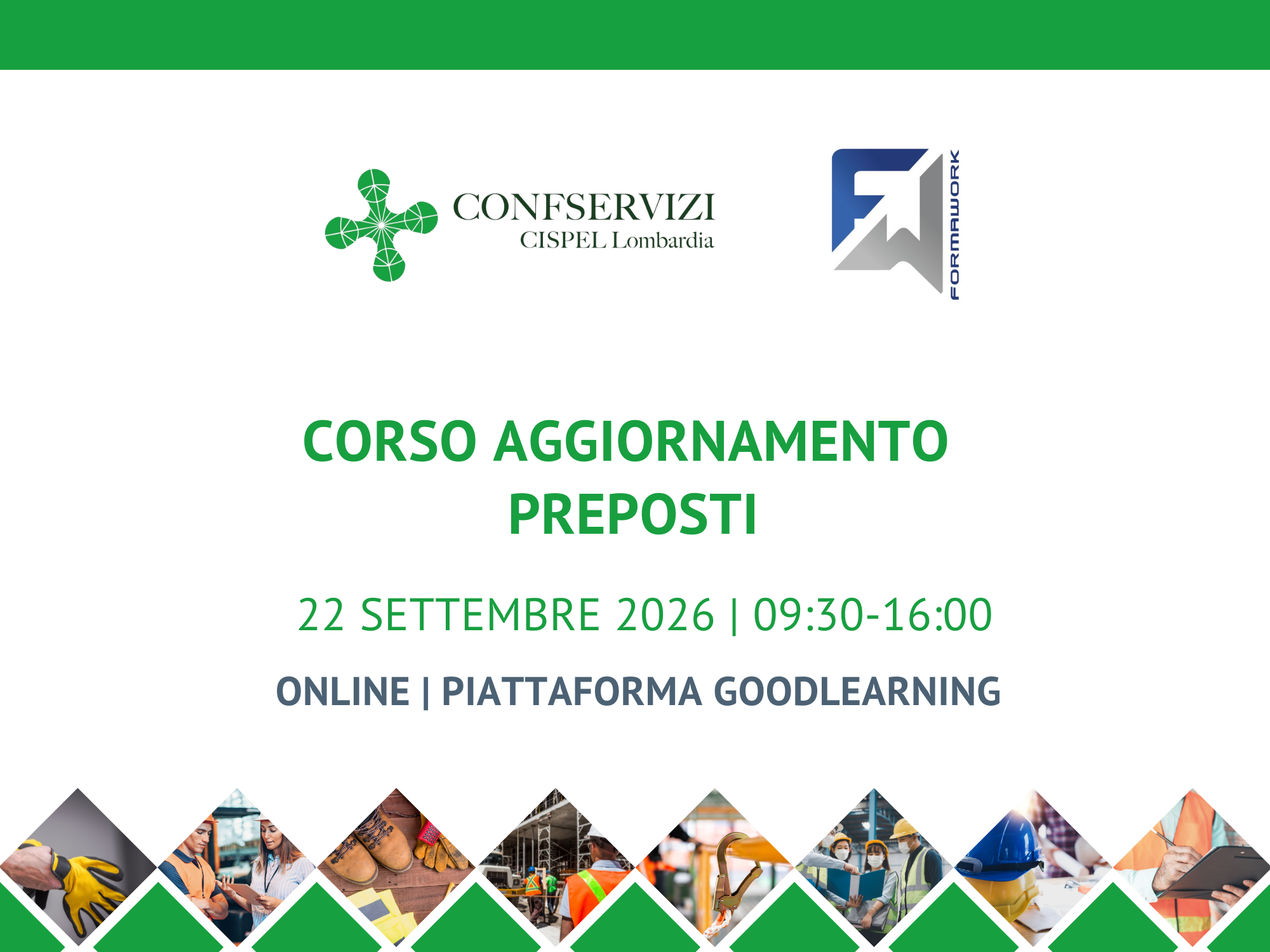 Corso Aggiornamento per Preposti